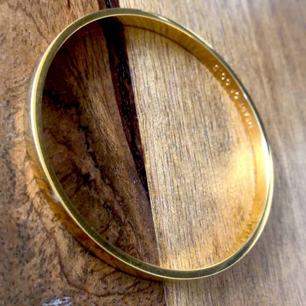 KATE SPADE gold bangle “Heart Of Gold” Bangle